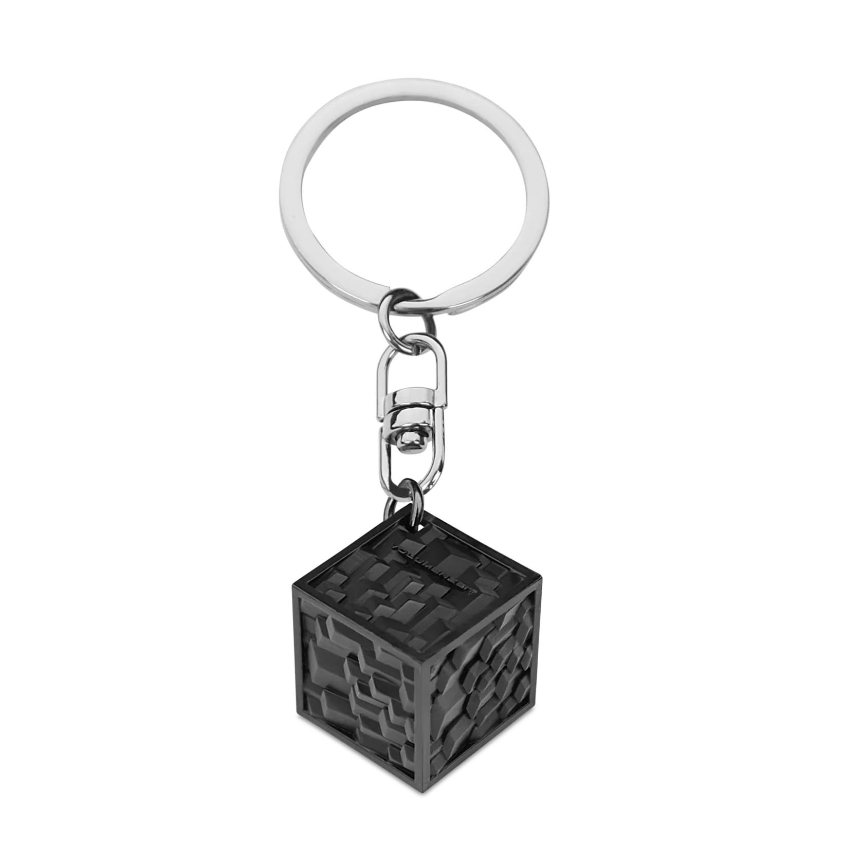 Vector Ville Black Keychain